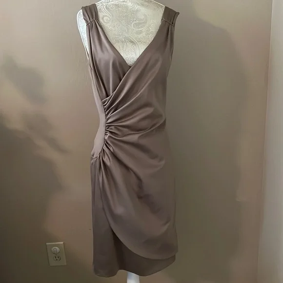 theia cocktail dress Holland Satin Cocktail Dress